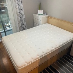ダブルベットマットレス　マットレスのみの画像