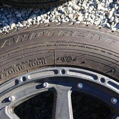 タイヤホイール4本セット 215/70R16 デリカD5にて使用！の画像