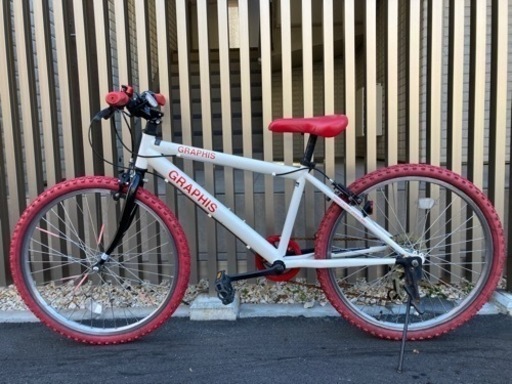 (美品)GRAPHISジュニアクロスバイク