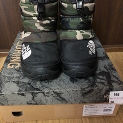 美品　 キッズ THE NORTH FACE ヌプシブーティーブ...