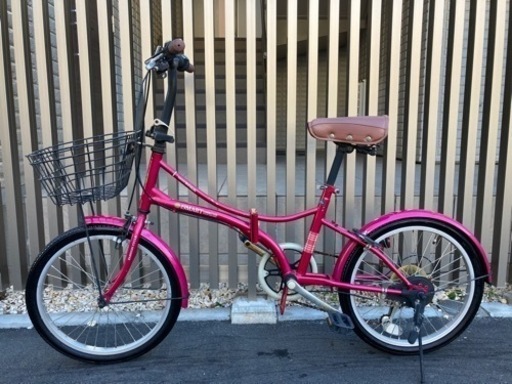 (美品)SMART変速折りたたみ自転車(お決まり)