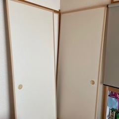 襖２枚差し上げます。の画像