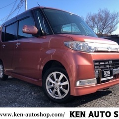 ⭐️ご成約⭐️🌷タントカスタム🌷希少カラー🌷ピンク🌷車検満タン【総額28.8万円】🌈ナビ/TV/ETC🌿の画像