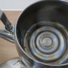 茶こし付きやかん　煮だしができる便利なものです。　取りに来られる方に差し上げます！　本日12/26（日）まで時間限定！ の画像