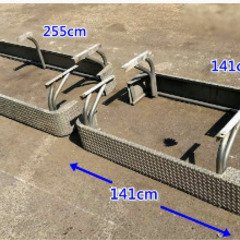 【売】いすゞ　エルフ　冷凍車用　ワンオフ　サイド、リヤバンパー　デコトラ　値下げしました。