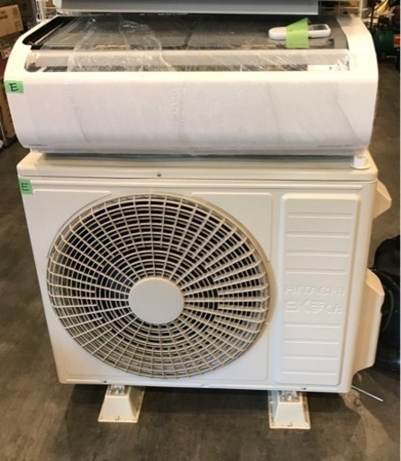 【中古】HITACHI 7.1kw(200v用)ルームエアコン 2020年式