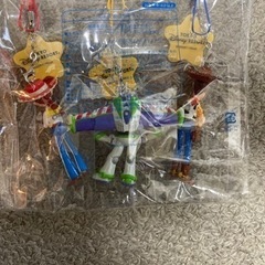 トイストーリー(ウッディ、バズ、ジェシー)ストラップ　非売品　ディズニーランド限定品の画像