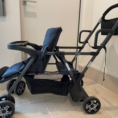 二人乗り　ベビーカー　カトージ