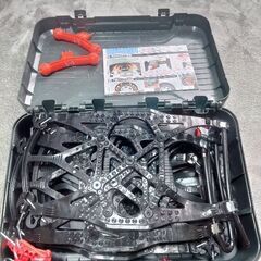 【美品】タイヤチェーン　一回使用　対応表あり
