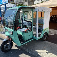 新車入荷の為 在庫車残り１台値下げ販売！！登録車・側車付軽二輪登録で乗れる税金格安・車検不要!の画像