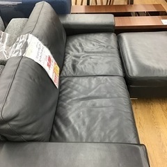 LK-106【ご来店頂ける方限定】イタルソファ　3シーターソファ　オットマン付きの画像