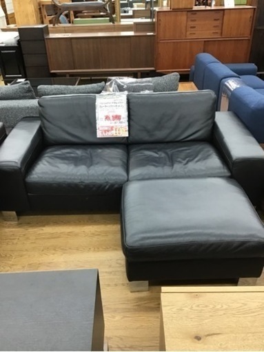 LK-106【ご来店頂ける方限定】イタルソファ　3シーターソファ　オットマン付き LK-106【ご来店頂ける方限定】イタルソファ 3シーターソファ