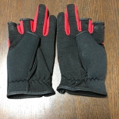 お値下げ！！オーナー　フィッシンググローブ　メッシュ3本カットの画像
