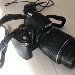 Nikon D3000 レンズキット ニコン レンズ淵傷あり