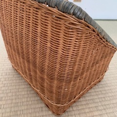 収納ラック 天然素材 40×40×40cmの画像