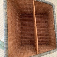 収納ラック 天然素材 40×40×40cmの画像