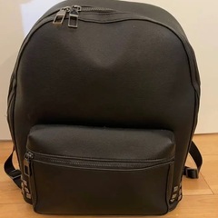 ZARA メンズ リュック バックパック フェイクレザー 黒