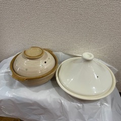 【お取引完了】1人用土鍋　タジン鍋セット