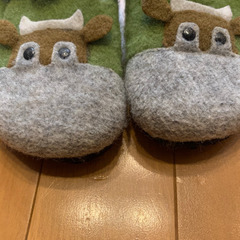 フェルトスリッポンサンダル18cm  ビルケン風の画像