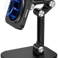 ESR HaloLock磁気ワイヤレス充電スタンド 磁気吸着 自...