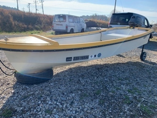 ボート　小型船体　ヤマハ　バスボート