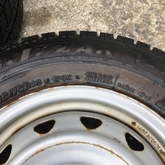 ブリヂストン スタッドレス  VRX 175/70R14 鉄チン4穴マルチの画像