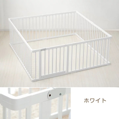 中古ベビーサークル 木製 扉付 ハイタイプ ベビーサークル 扉付...