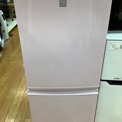 値下げしました！SHARP（シャープ） 137L  2ドア冷蔵庫  SJ-14E3-KP 2016年製