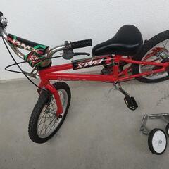 16インチ 子供自転車(別に補助輪付き)