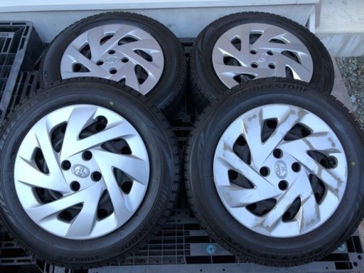 トヨタ アクア純正 175/65R15 ブリヂストン VRX スタッドレスホイールセット アクア