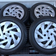 トヨタ アクア純正 175/65R15 ブリヂストン VRX ス...