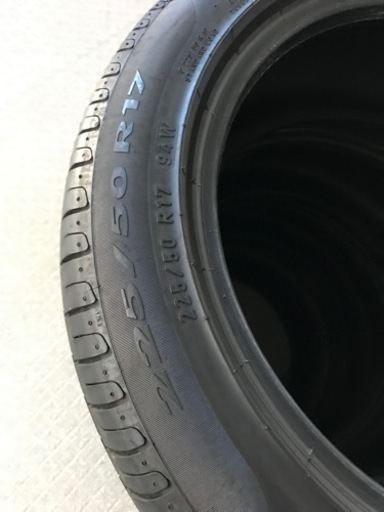 タイヤ4本PIRELLI CINTURATO P7