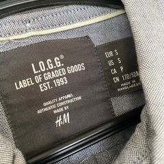 メンズ シャツ 2枚 good day H&M M~Lサイズの画像
