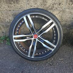 20インチアルミホイール&タイヤ[3本]の画像