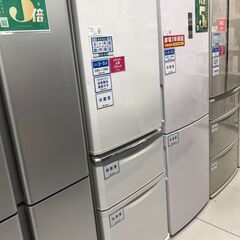 6ヵ月動作保証付　MITSUBISHI　3ドア冷蔵庫　370L　2014年製【トレファク南柏店】