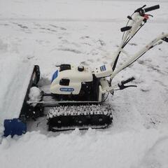 極上中古　除雪機　使用時間3時間程度のみの画像