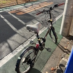 変速折りたたみ自転車