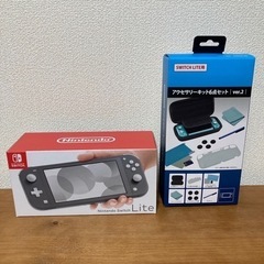 Nintendo Switch Lite グレー 本体＋アクセサリーキット6点 Amazon.co.jp: Nintendo Switch Lite グレー : ゲーム