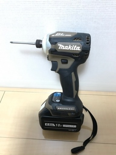 マキタ 充電式インパクトドライバ オーセンティックブラウン 本体のみ TD161( 1台 )/ 18V仕様に改造してあります。