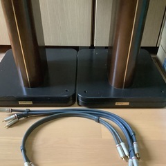 ONKYO D-500 Liverpool 最終値下げ　スピーカースタンド AS-500H セットで2台　ピンコード3本オマケ付の画像