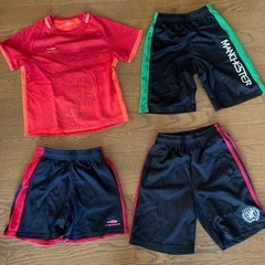 夏用サッカー少年スタイル130cm