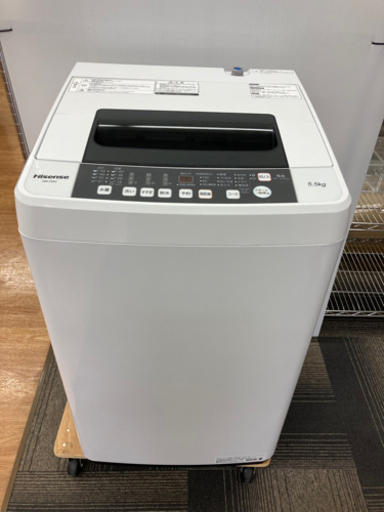 【中古品】Hisense ハイセンス 全自動洗濯機 5.5Kg HW-T55C 2019年製 生活家電 洗濯機 家電製品