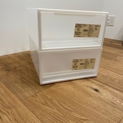 無印良品　収納ケース・引出式・小