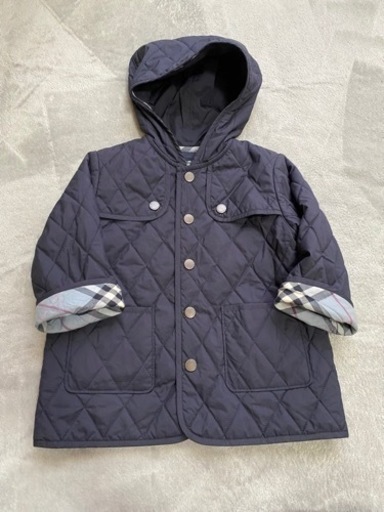 美品！定価4万円超え　バーバリー　キルティングコート　男の子　90 100