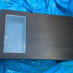 a.flat エーフラット ガラスローテーブル アジアン家具　お値下げ