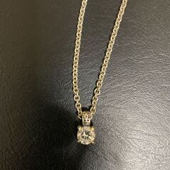 【シルバーアクセ】エムズコレクション　ジルコニアネックレス　46...