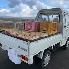 ハイゼットジャンボ　エアコン付き　旧車　レトロ　平成4年式　マニュアル車の画像