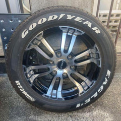 【決まりました】ハイエース等　FLEX DELF タイヤホイール...