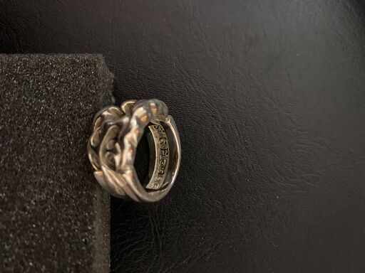 【シルバーアクセ】silk　flame　リング　20号