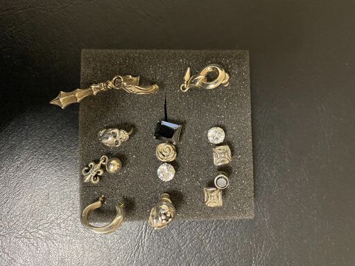 【シルバーアクセ】中古ピアス15個セット　ビザール・エムズコレクションなど
